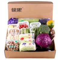 精品绿色蔬菜组合礼盒A12款礼品卡