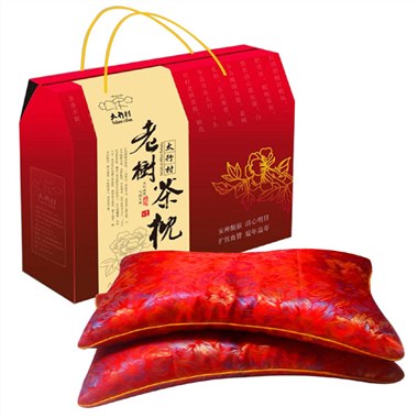 太行村老树茶枕-怡香腰花贵妃枕